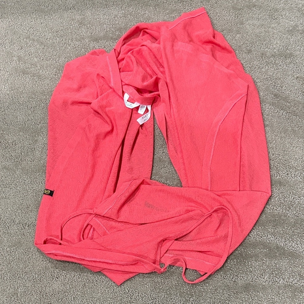 La Vie En Rose Vibrant Coral bikini wrap